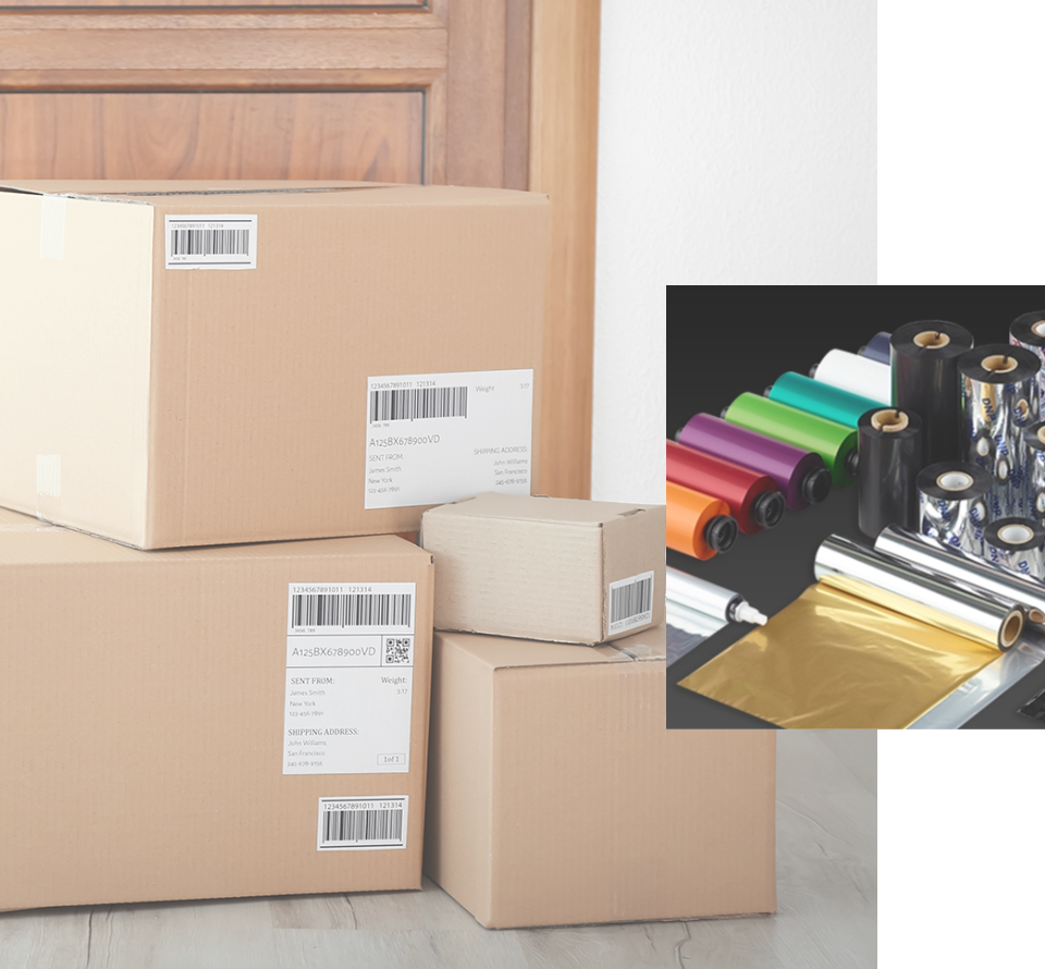 barcode ribbon & Thermal Transfer Ribbon Singapore